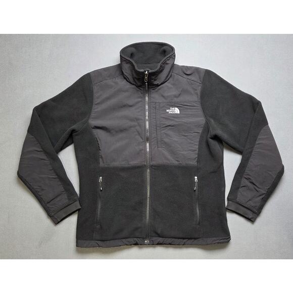 The North Face Denali 2 Fleece Jacket Womens Large Black Polartec Repreve Eco - Picture 2 of 11